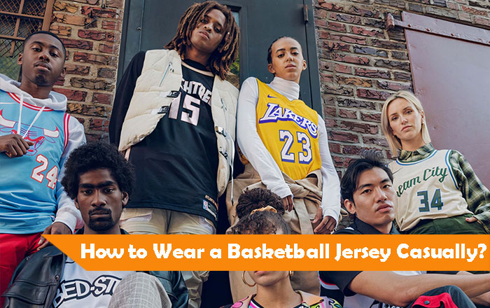 wear basketball jersey casually